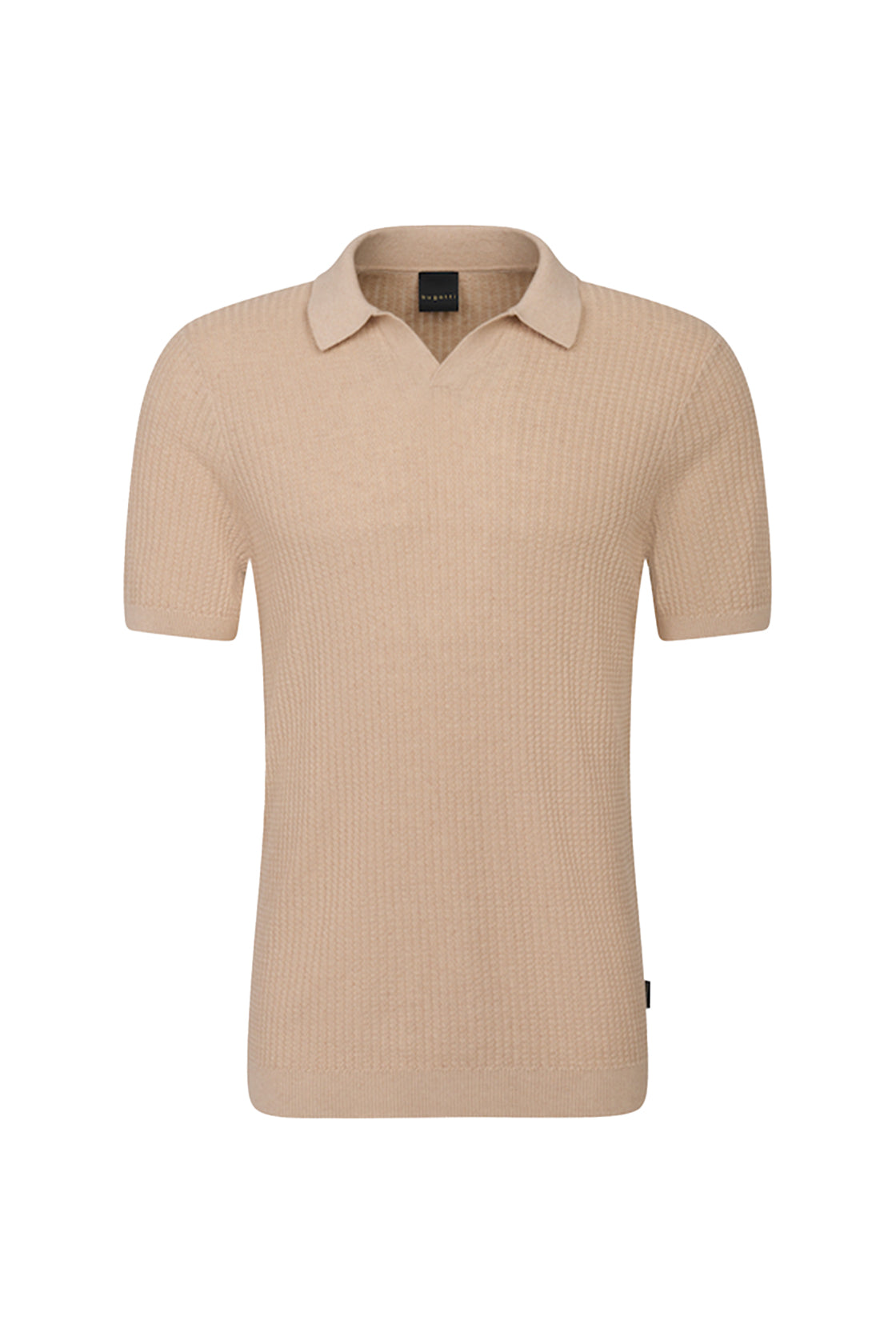 Bugatti 7100 Knit Polo Beige