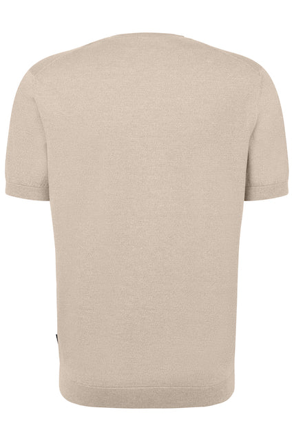 Bugatti 7200 Knit Crew Beige