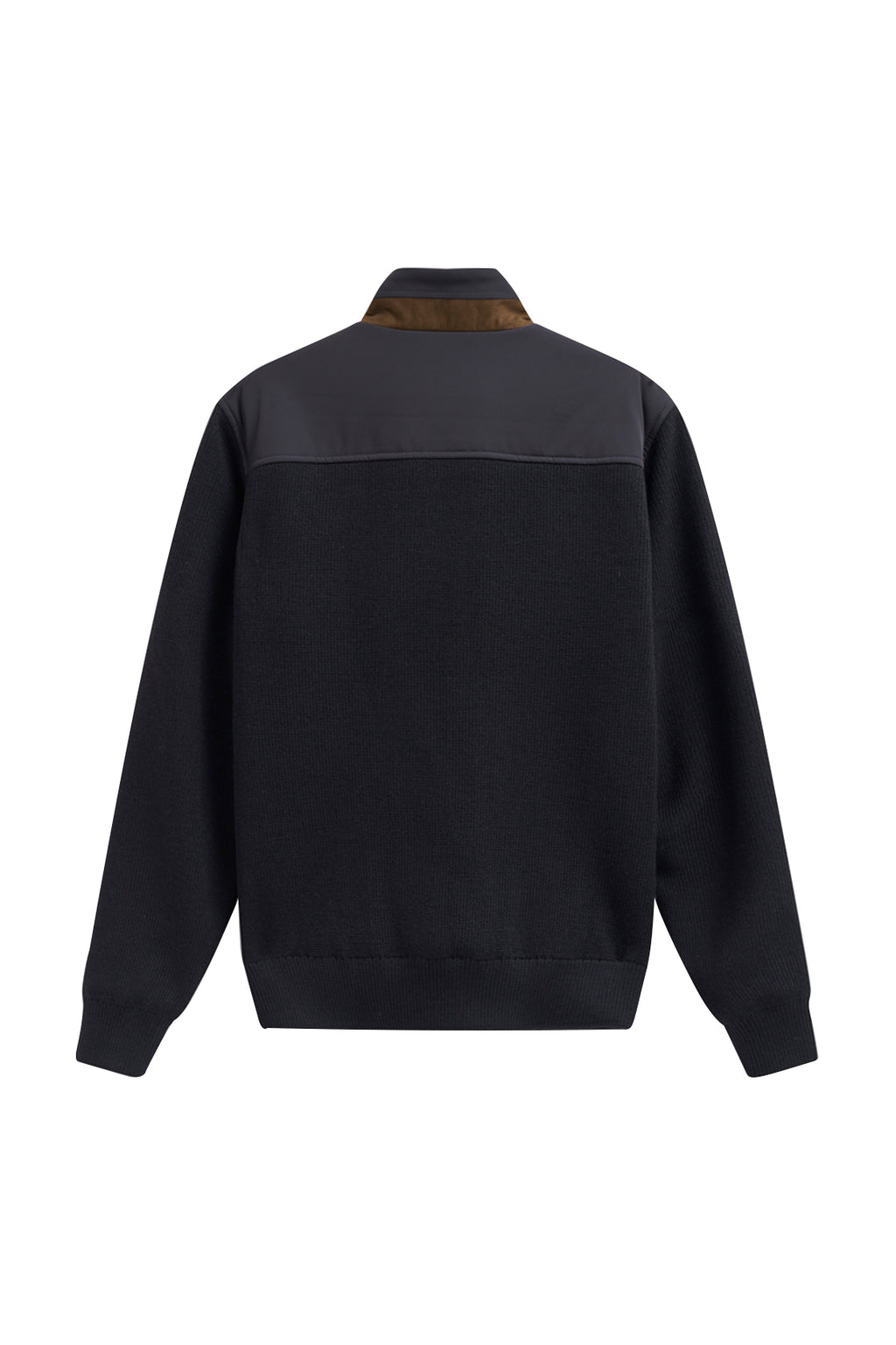 Bugatti 7600 Knit Sleeve Padded Jacket Navy