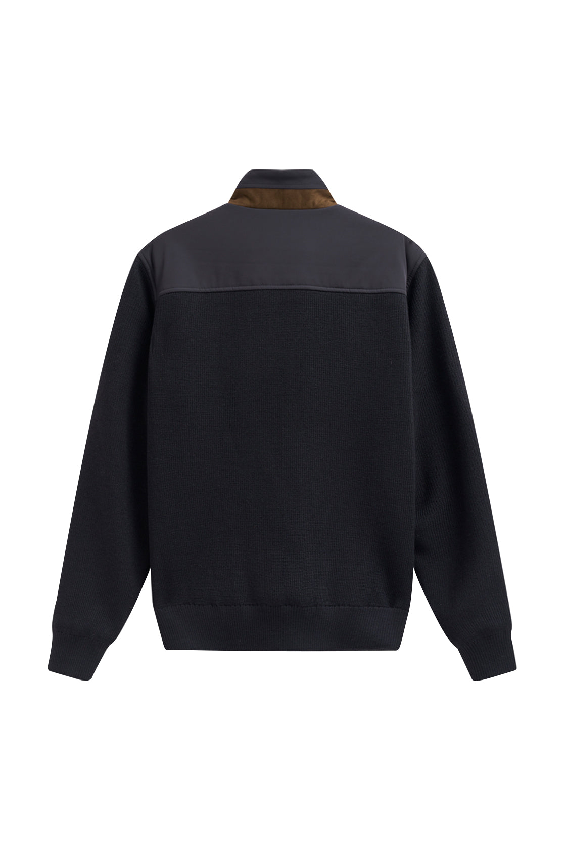 Bugatti 7600 Knit Sleeve Padded Jacket Navy