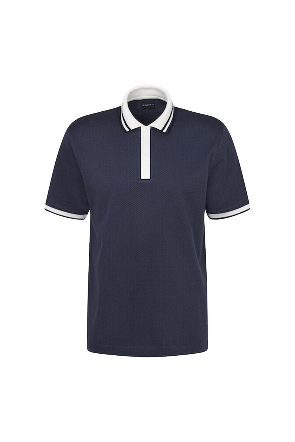 Bugatti 8150 Knit Polo Navy