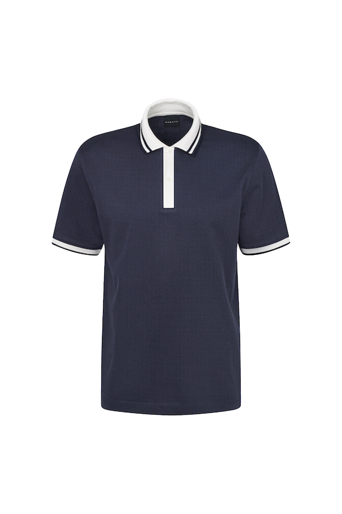 Bugatti 8150 Knit Polo Navy