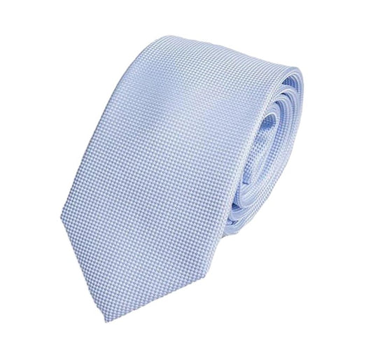 Carlo Visconti Blue Self Pattern Tie