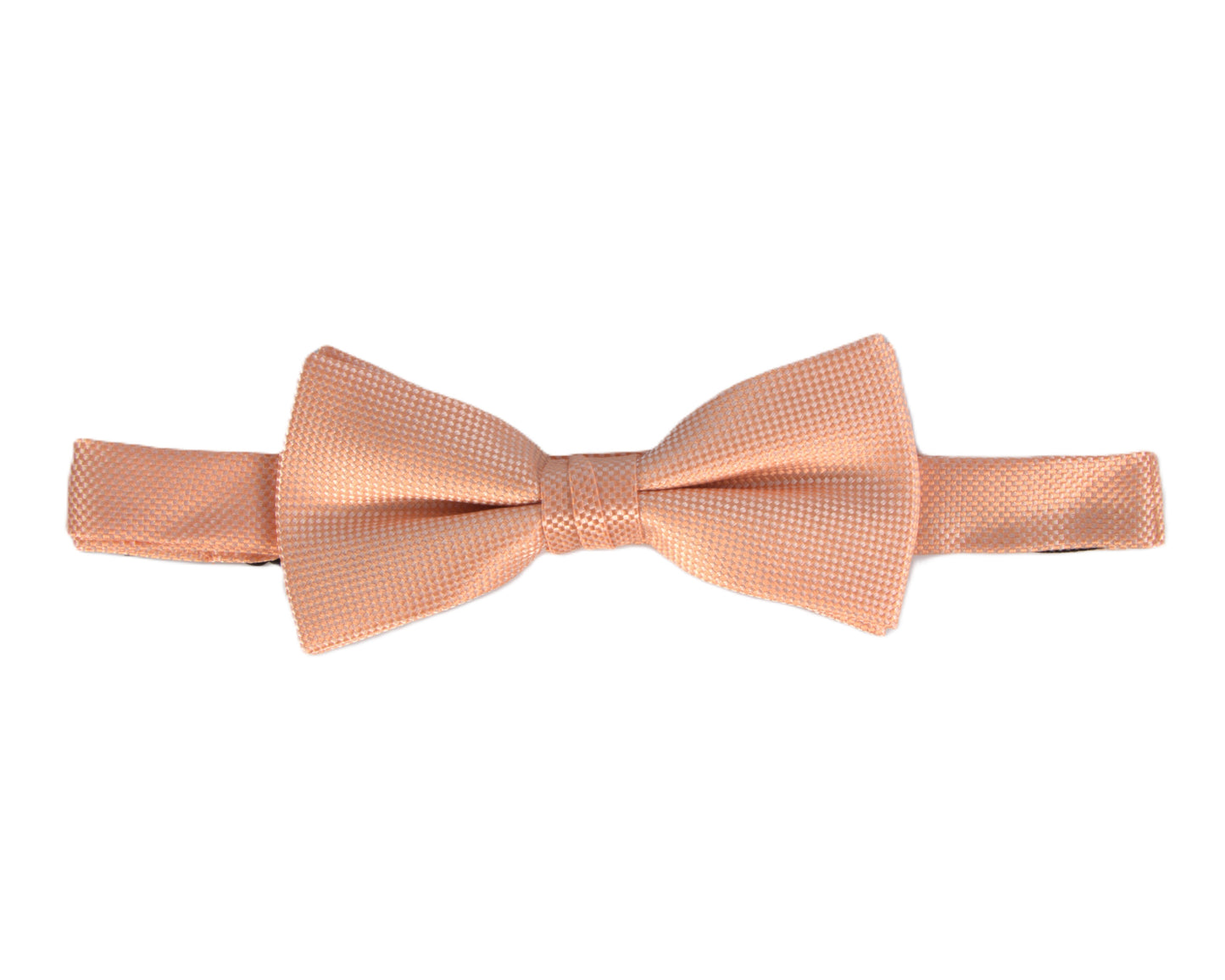 Carlo Visconti Melon Self Pattern Bow Tie