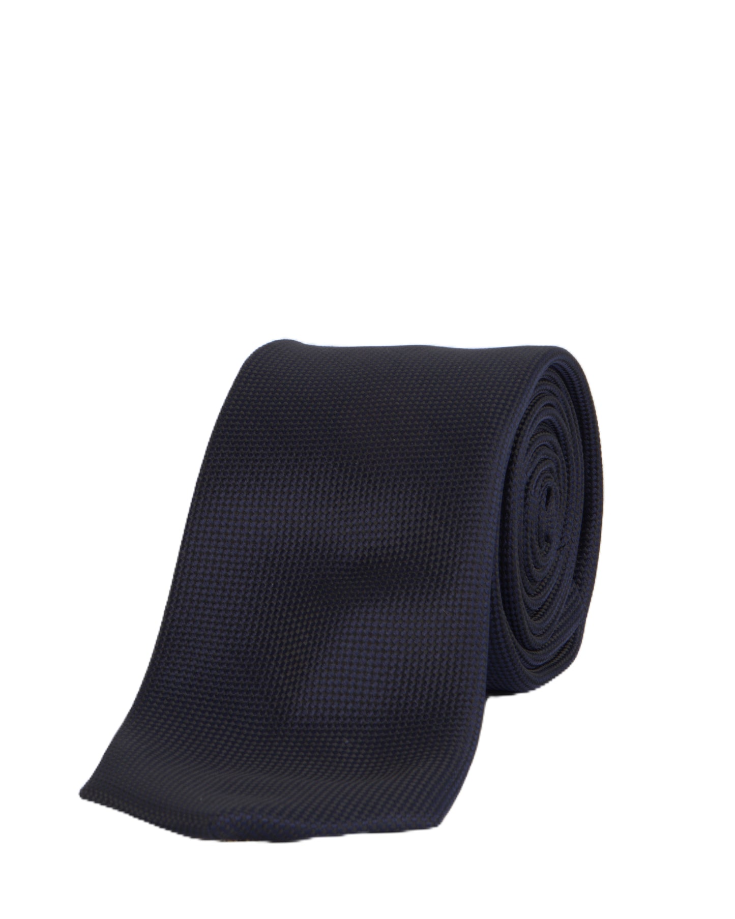 Carlo Visconti Navy Self Pattern Tie