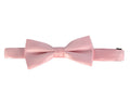Carlo Visconti Pink Self Pattern Bow Tie