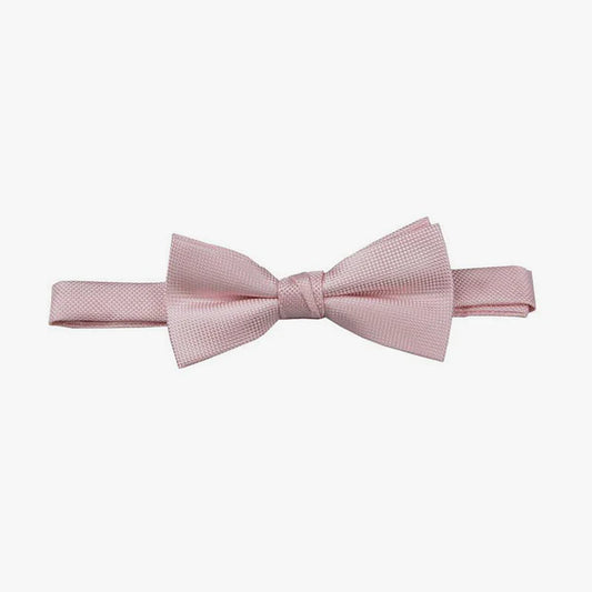 Carlo Visconti Pink Self Pattern Bow Tie