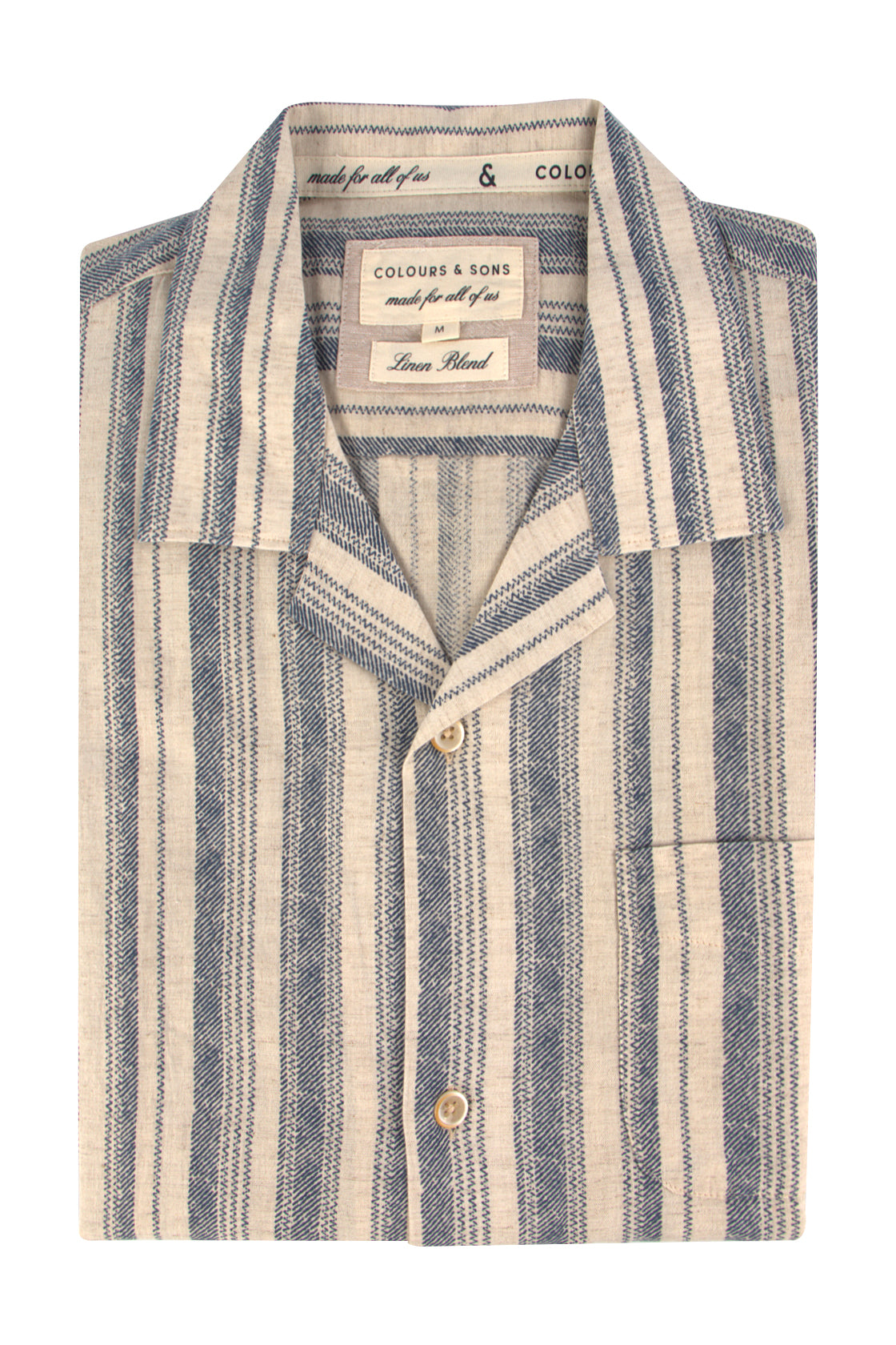 Colours & Sons Greek SS Casual Shirt 9224-374-652