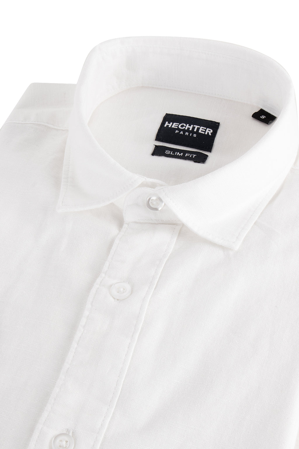 Daniel Hechter Linen LS Shirt White