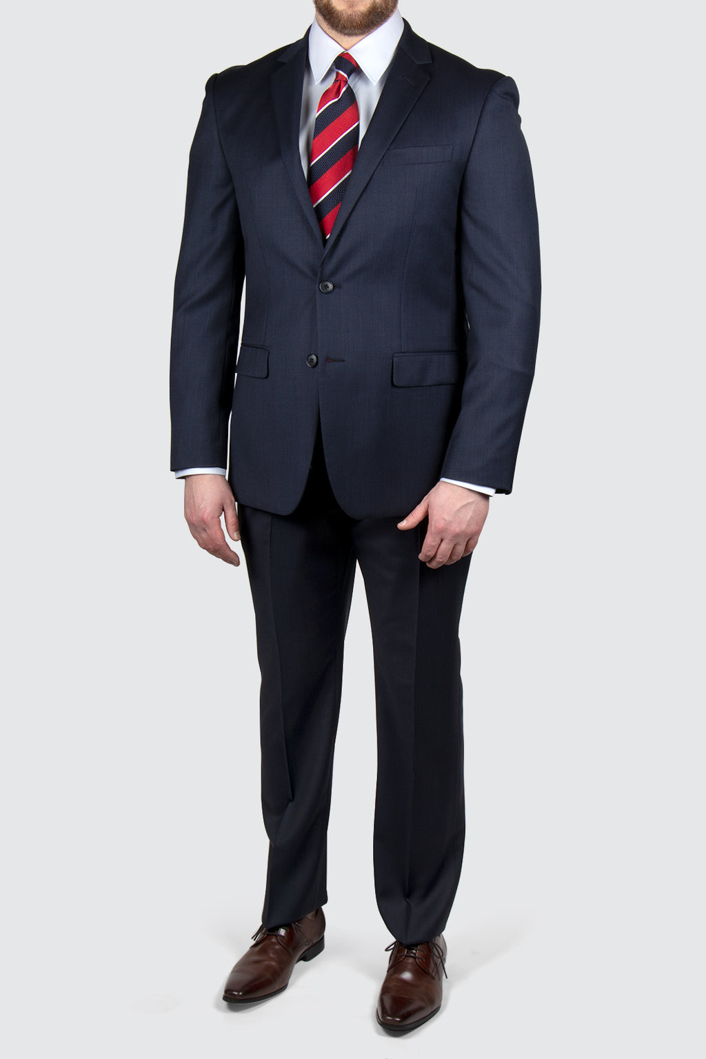 Routleys Michel Jacket Birdseye Navy
