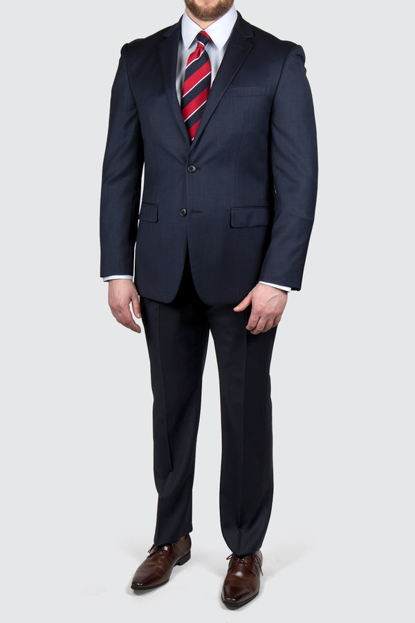 Routleys Michel Jacket Birdseye Navy