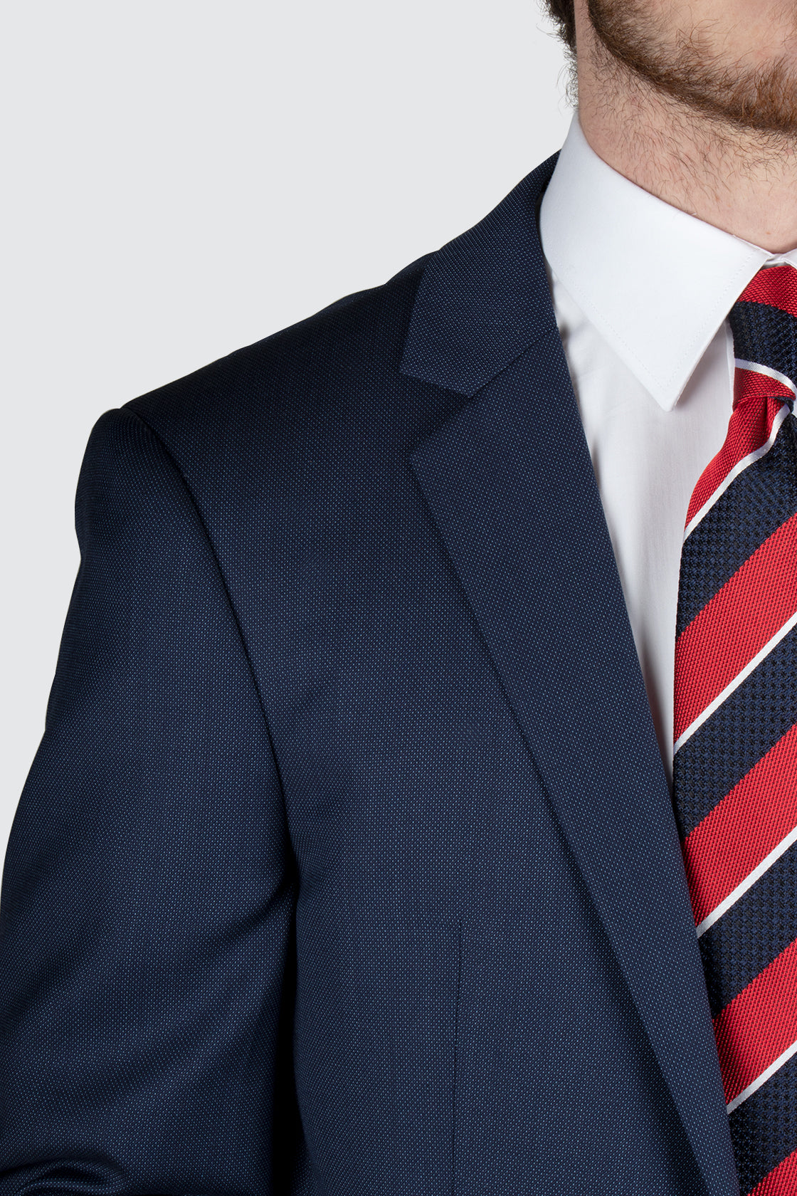 Routleys Michel Jacket Birdseye Blue