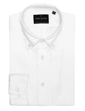 Daniel Hechter Oxford Button Down LS Shirt White