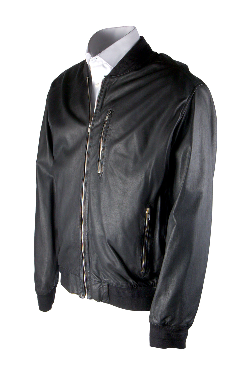 Daniel Hechter Ranchero Black Leather Jacket
