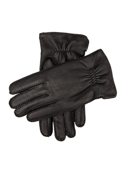 Dents Chalford Handsewn Cashmere Lined Gloves Black