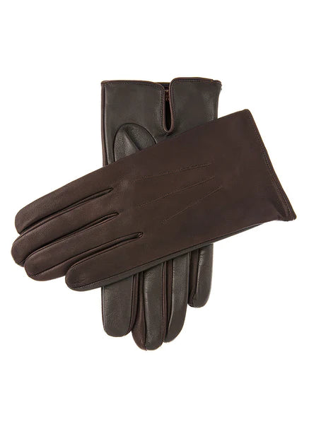 Dents Elton Touchscreen Unlined Gloves Brown