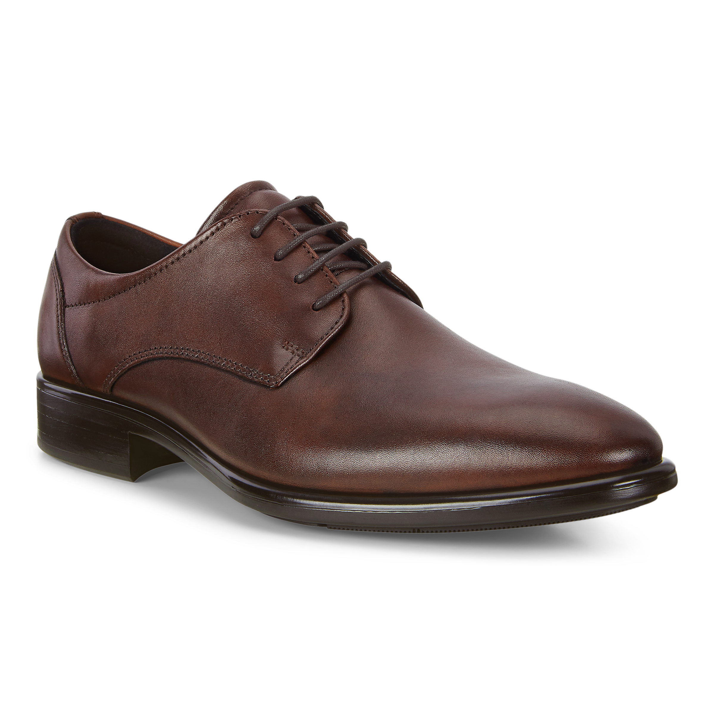 ECCO Citytray Dress Shoe Cognac