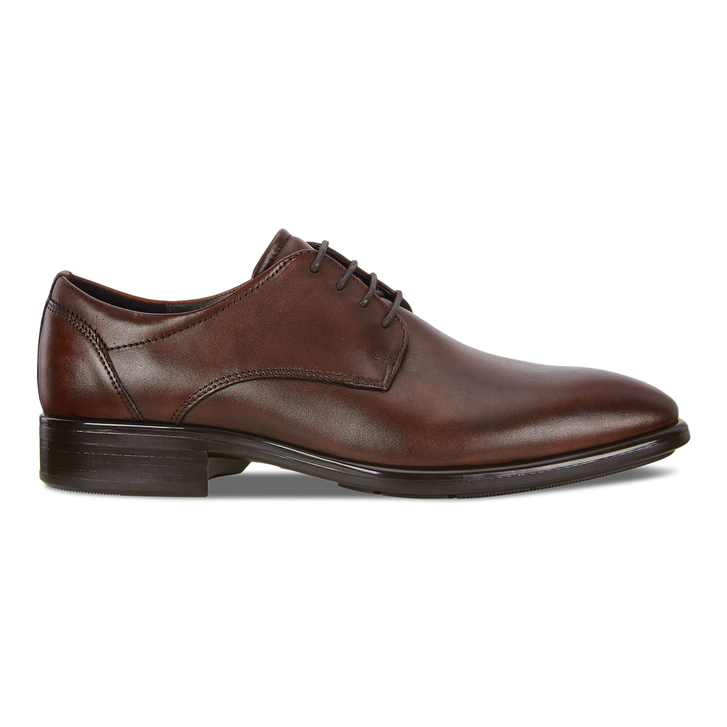 ECCO Citytray Dress Shoe Cognac