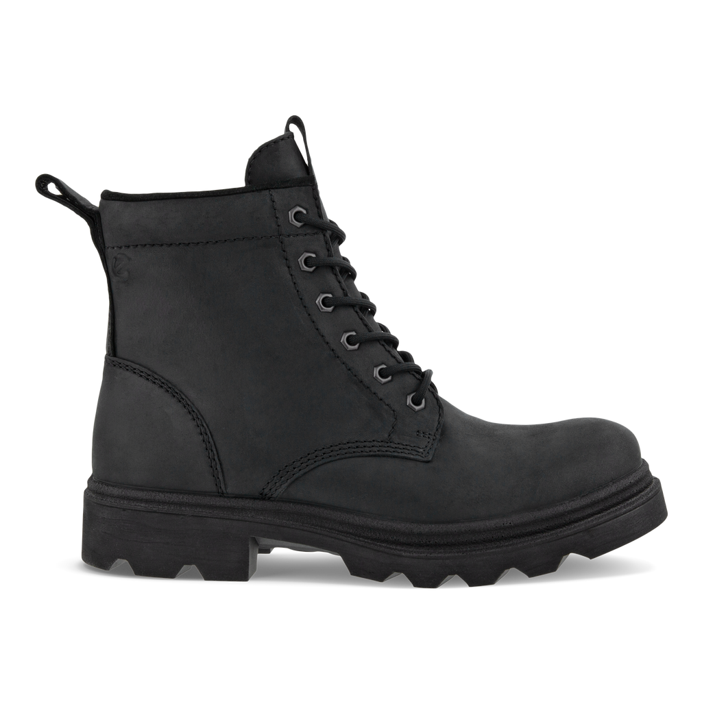 ECCO Grainer M Oil Nubuck Casual Boot Black