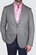Eduard Dressler Sean Check Sportscoat Brown/Navy