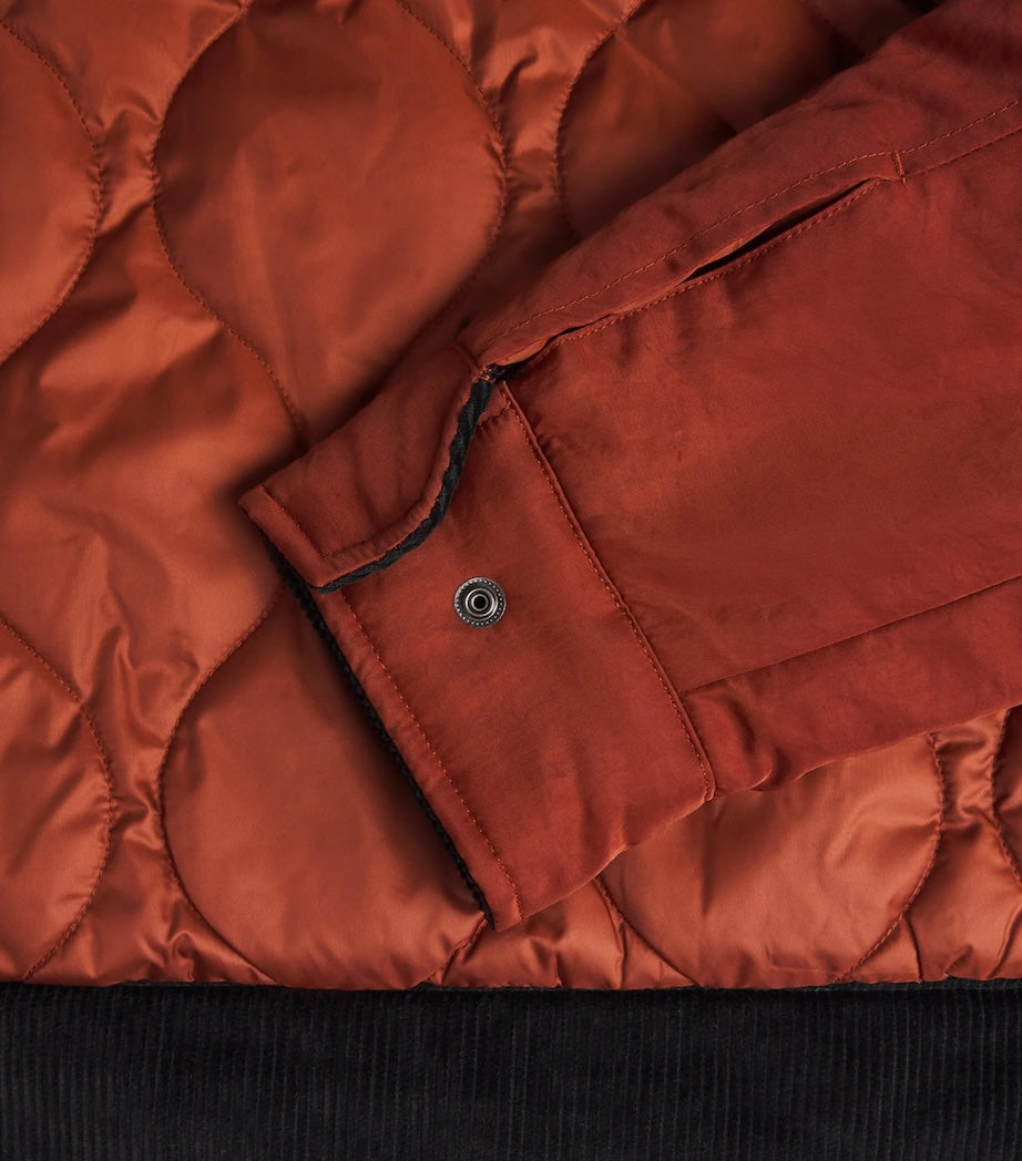 Fred Perry Nylon Caban Jacket Brandy
