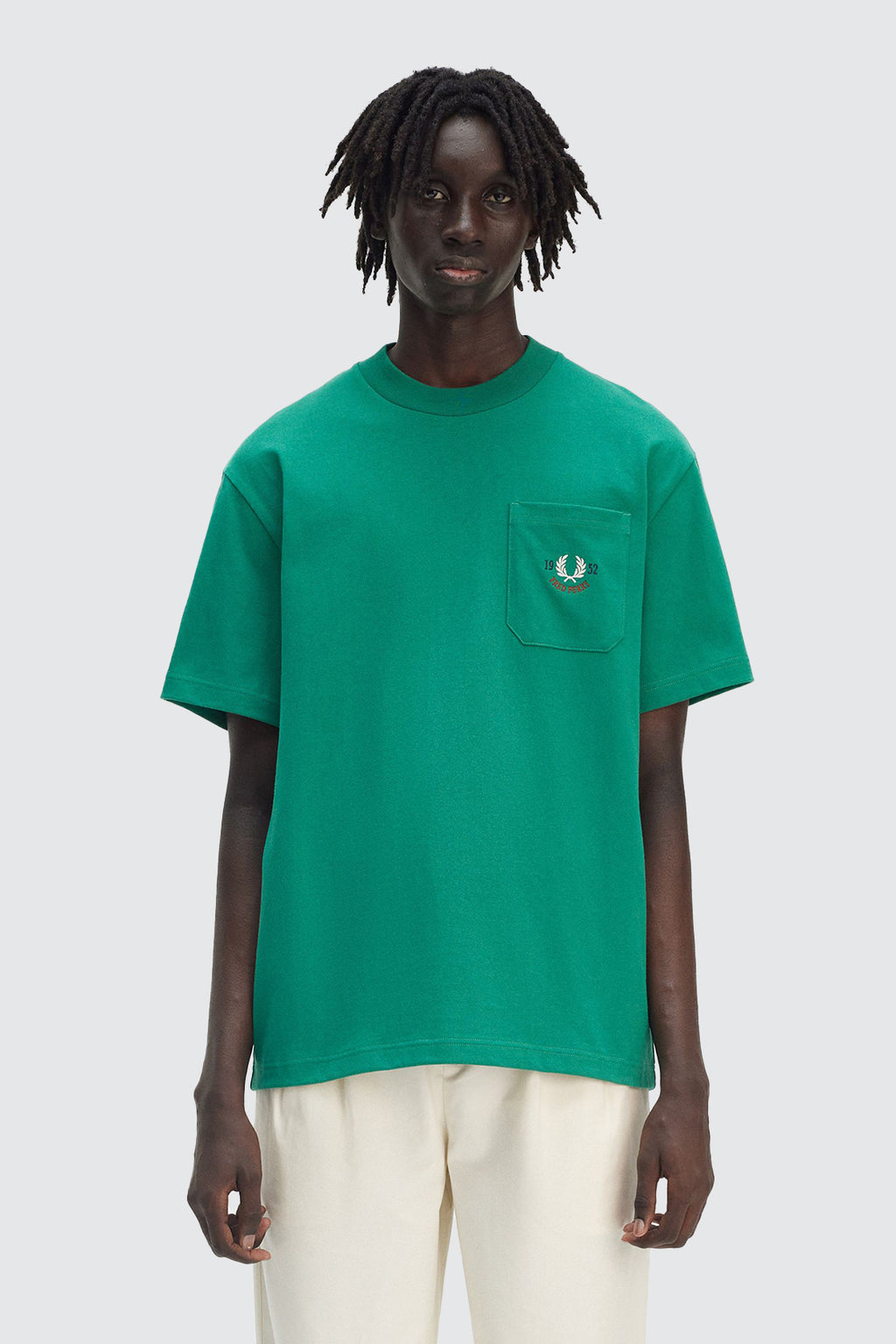 Fred Perry Relaxed 1952 T-Shirt Label Green