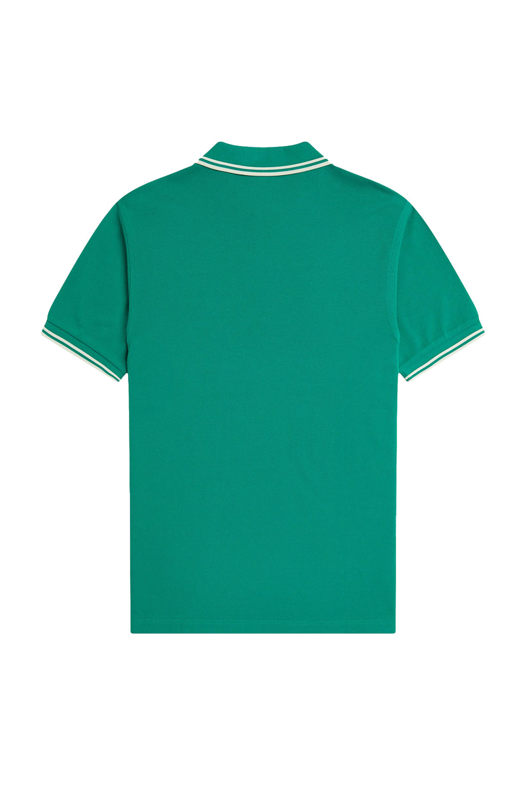 Fred Perry Twin Tipped Shirt Label Green/Ecru