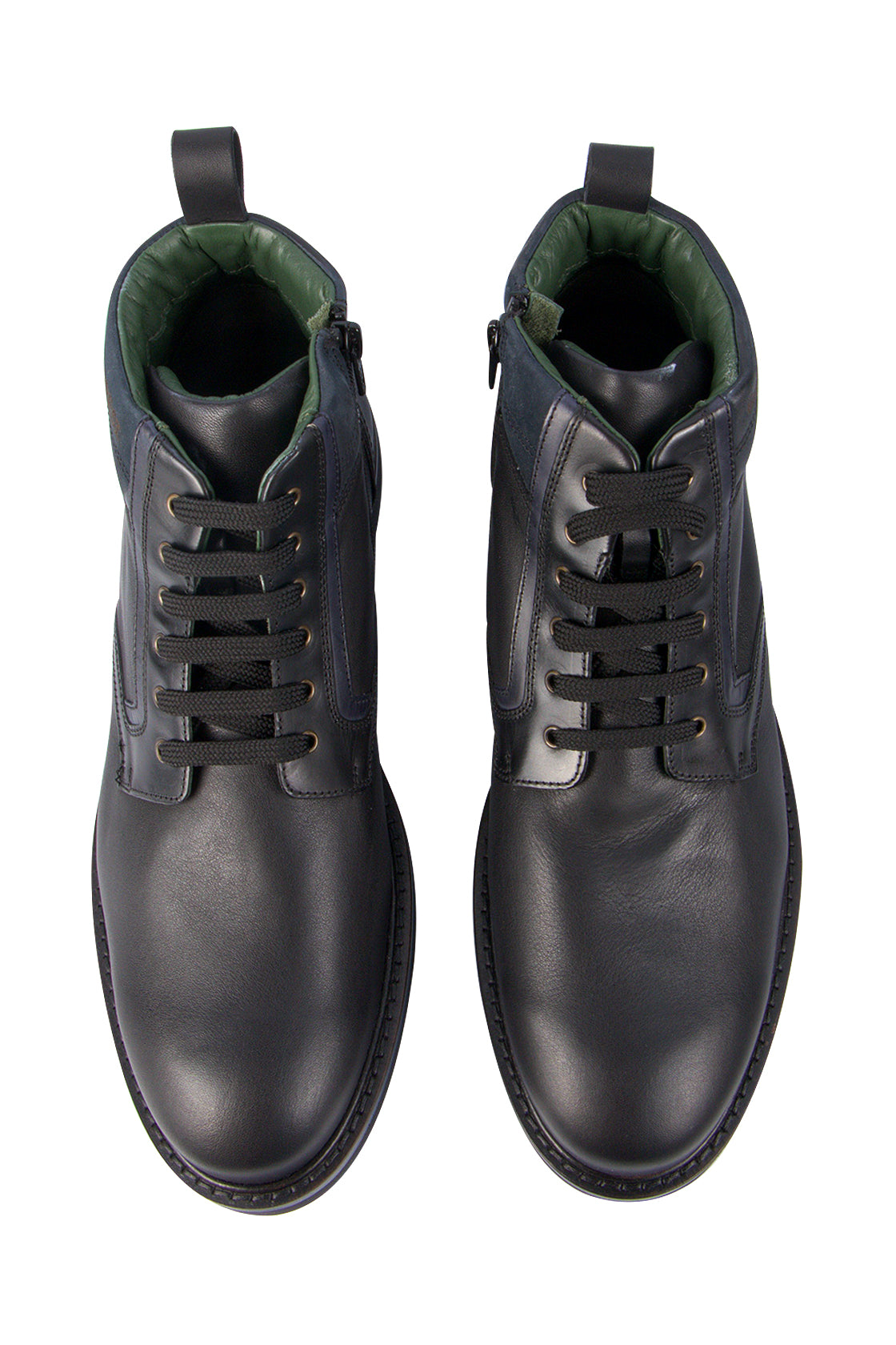 Galizio Torresi Lace Boots Nero/Navy