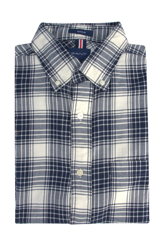 Gant Twill Check LS Shirt Caulk Check