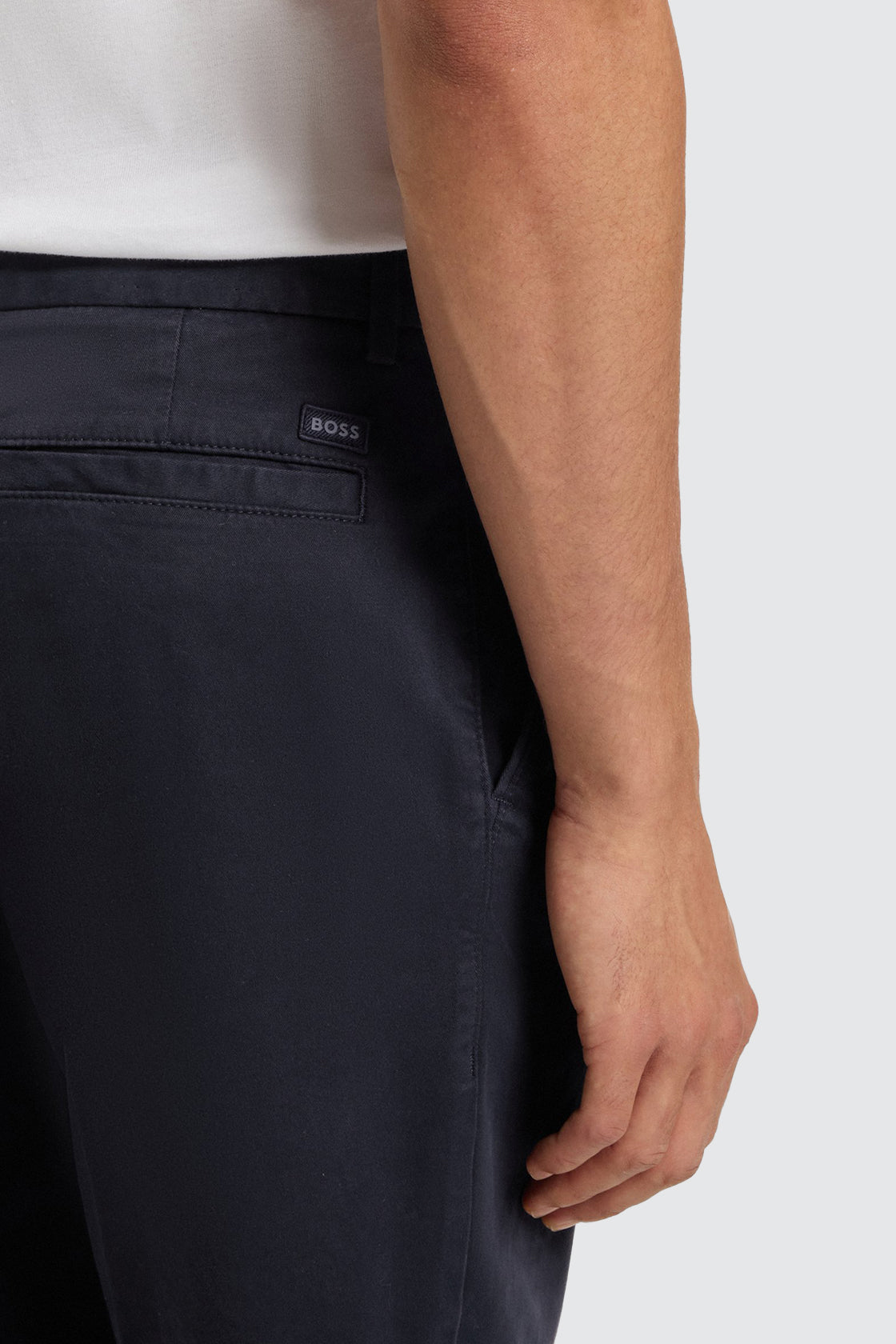 Hugo Boss H-Kane Pleat Trouser Dark Blue
