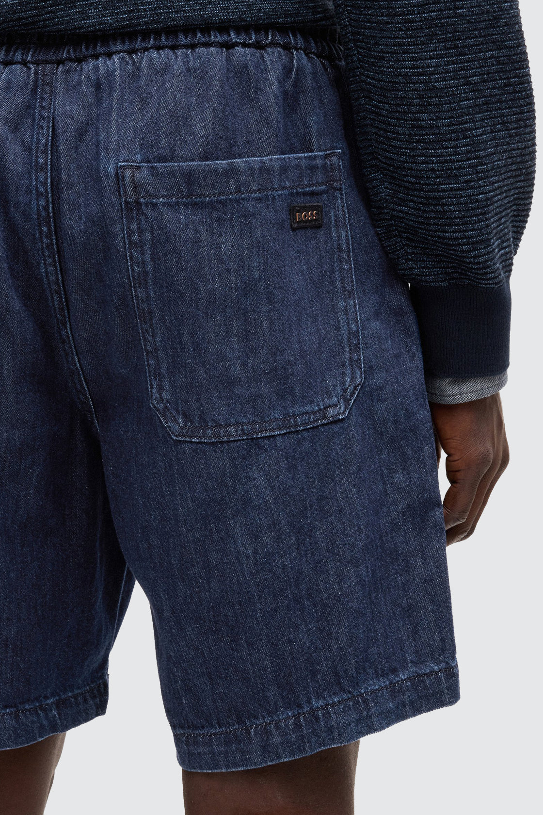 Hugo Boss Sandrew Shorts Denim Dark Blue