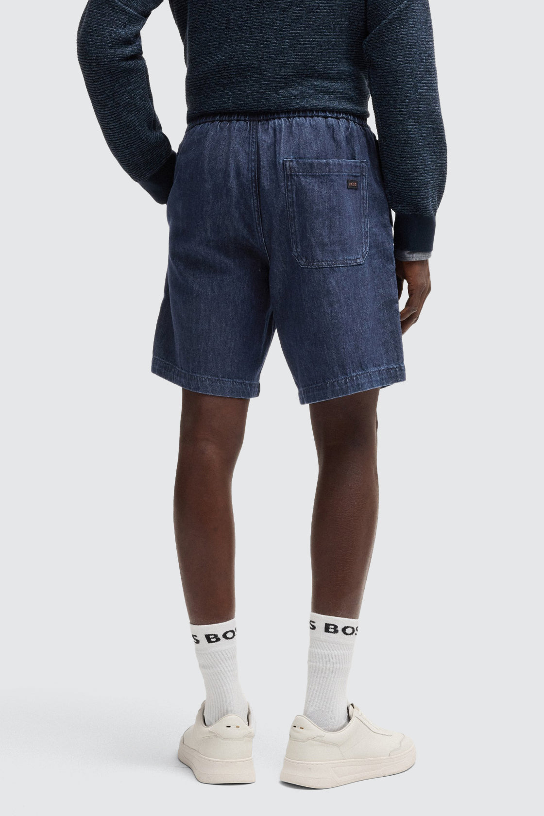 Hugo Boss Sandrew Shorts Denim Dark Blue