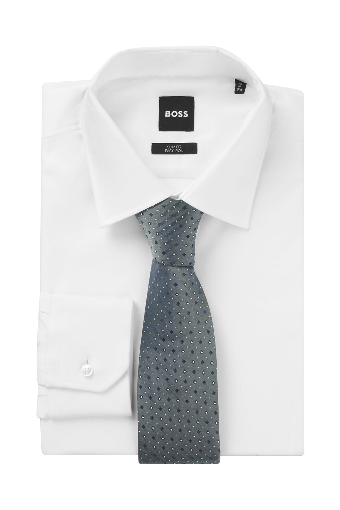 Hugo Boss H-Tie 7.5cm Open Green