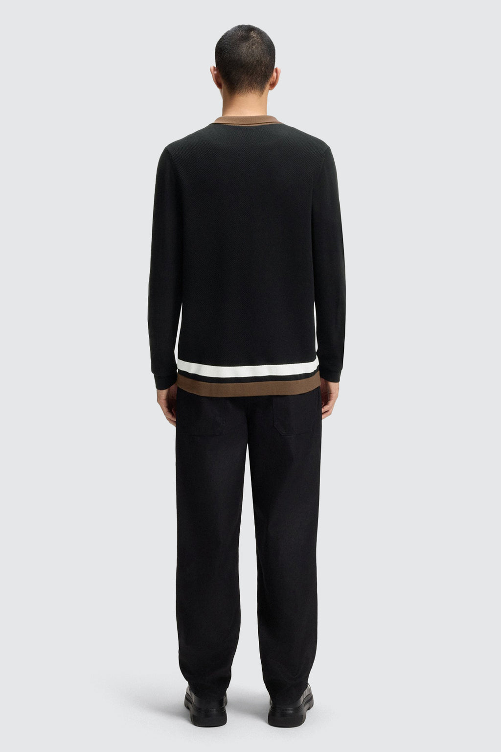 Hugo Boss Splon Cardigan Black
