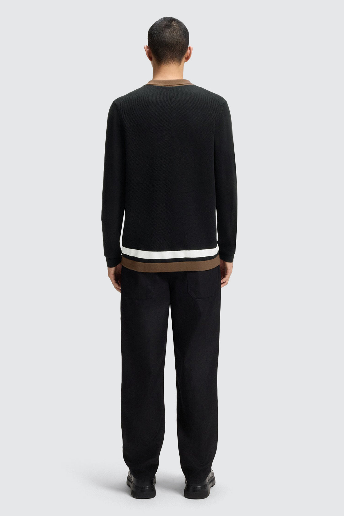Hugo Boss Splon Cardigan Black