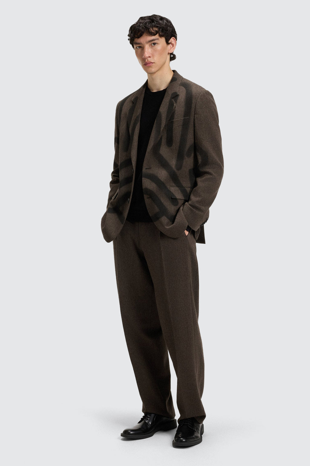 Hugo Boss Flips Trouser Medium Brown