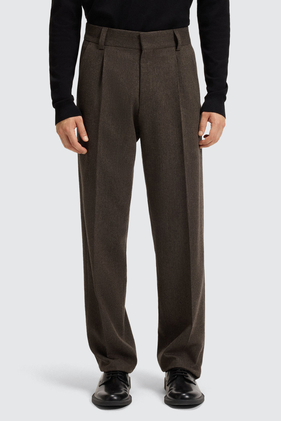 Hugo Boss Flips Trouser Medium Brown