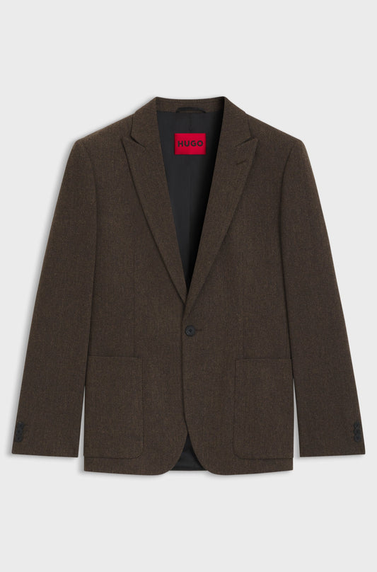 Hugo Boss Arti/Flips Suit Medium Brown