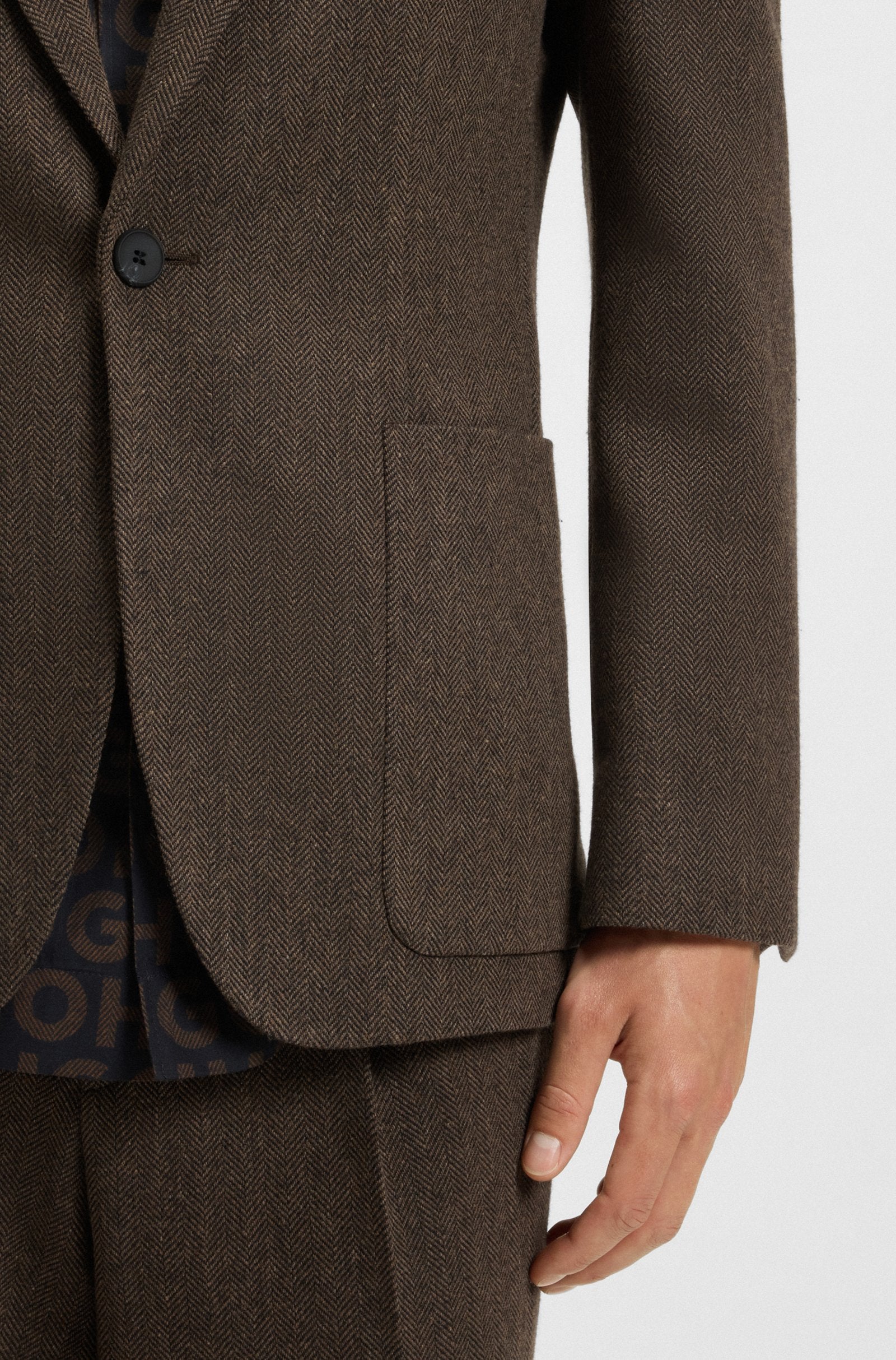 Hugo Boss Arti Jacket Medium Brown