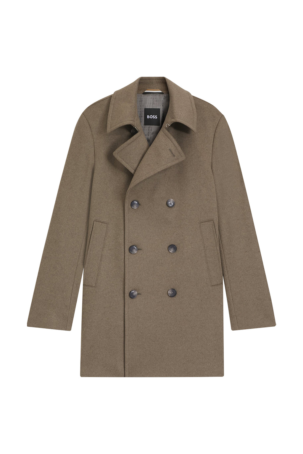 Hugo Boss H-Hyde Peacoat Open Brown