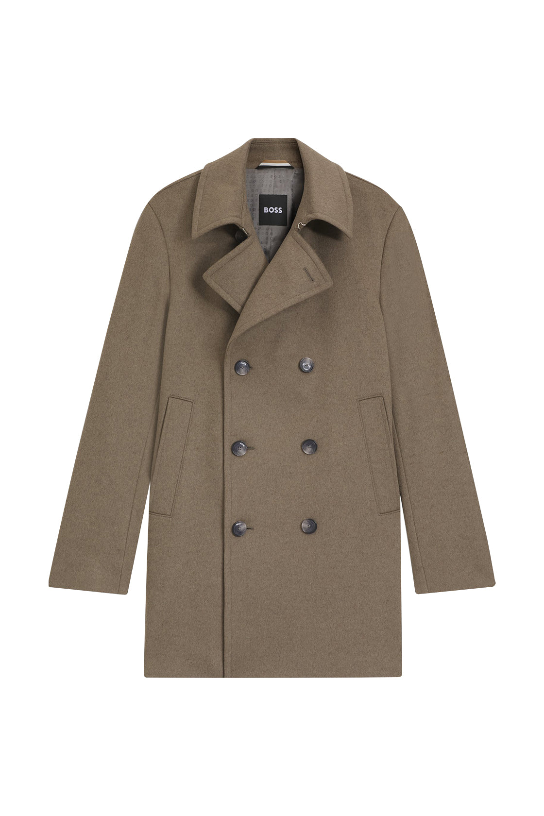 Hugo Boss H-Hyde Peacoat Open Brown
