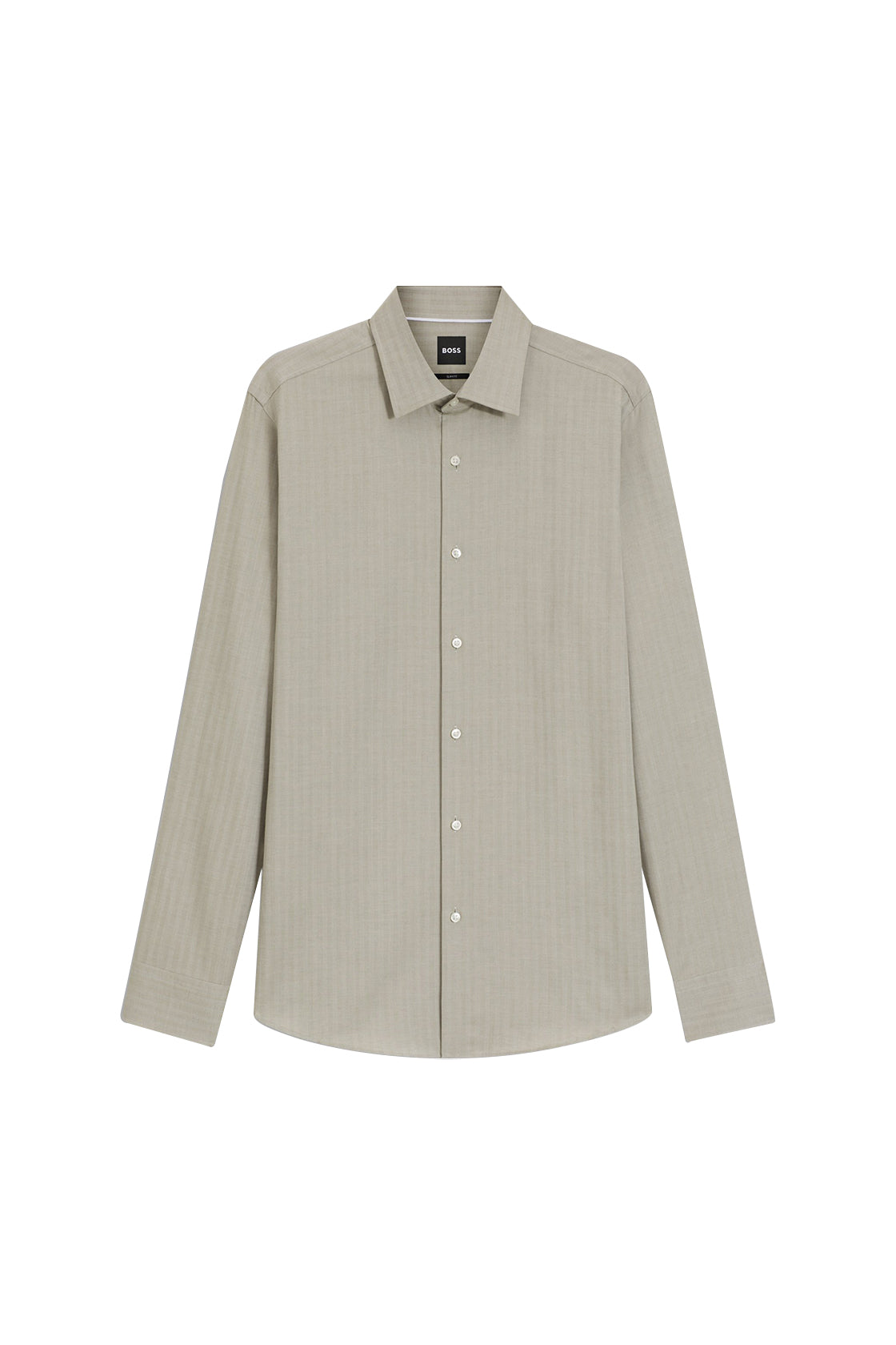 Hugo Boss Hank-Kent Shirt Open Brown