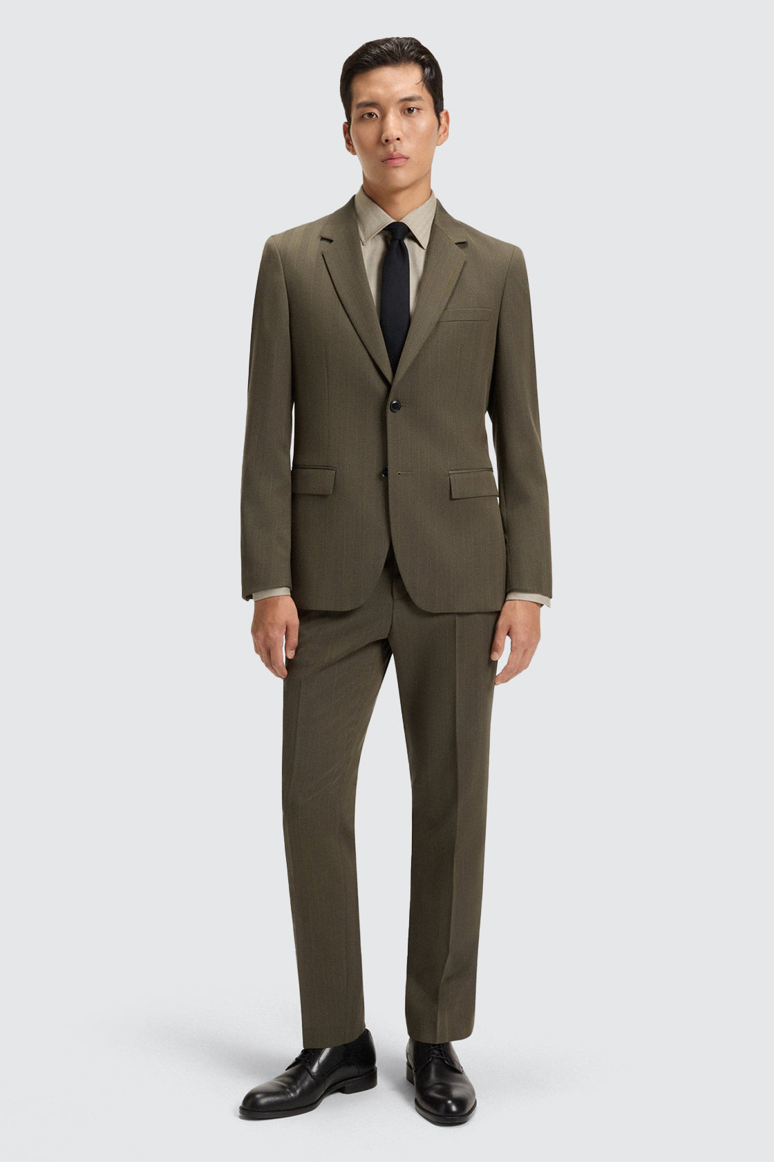 Hugo Boss H-Houston 2pc-252 Suit Open Brown
