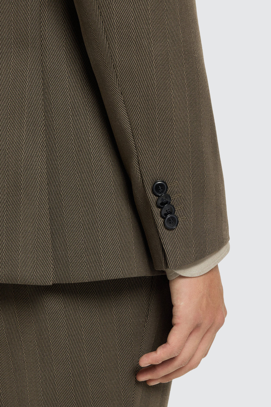 Hugo Boss H-Houston 2pc-252 Suit Open Brown