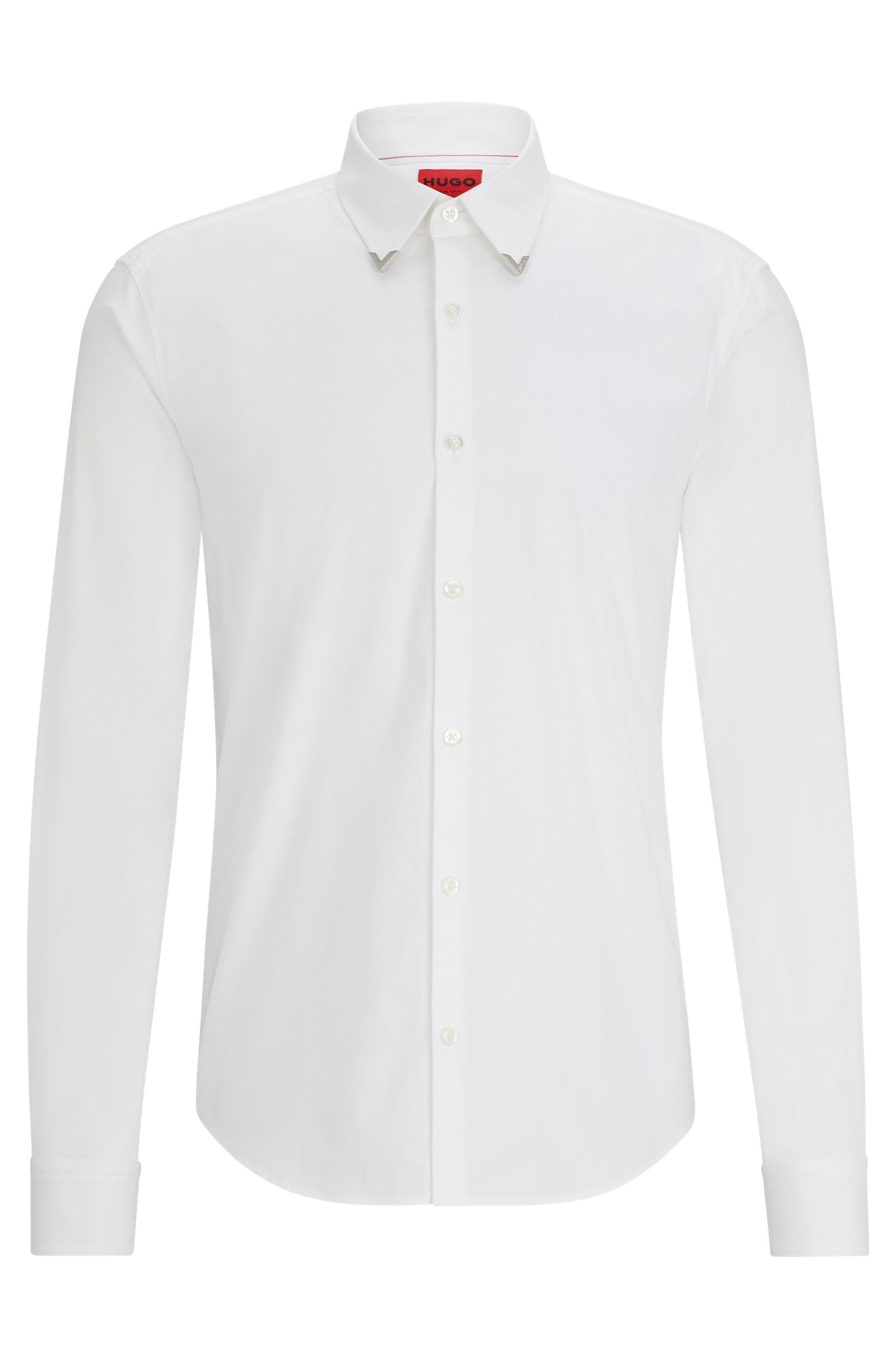 Hugo Boss Ermo LS Slim Shirt White