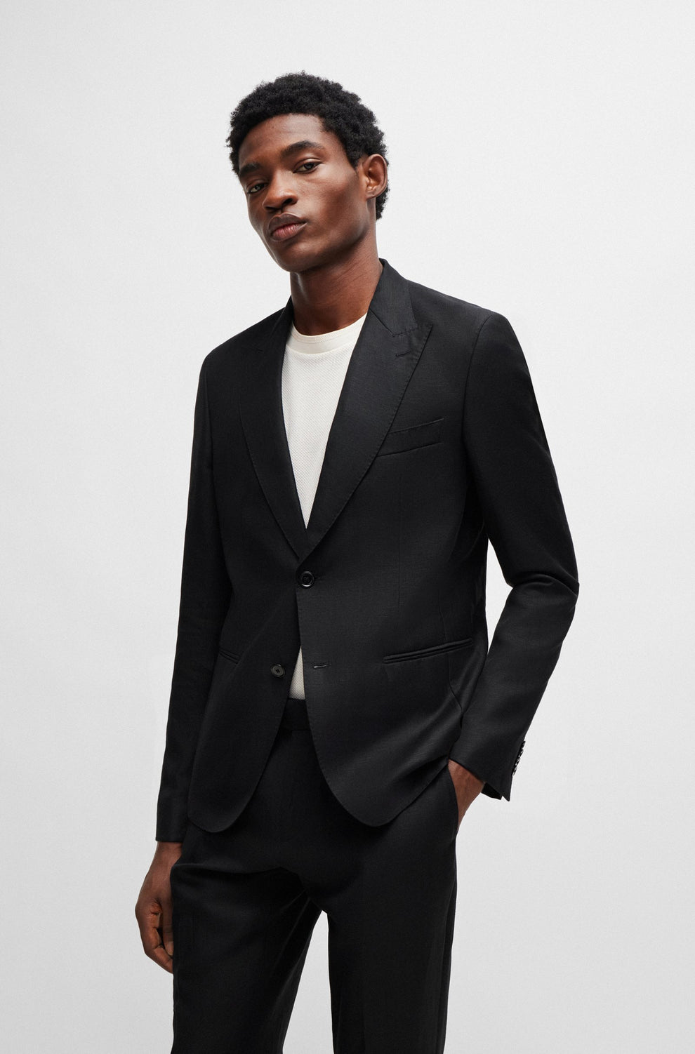 Hugo Boss C-Huge Peak-242 Suit Black – routleys.com.au