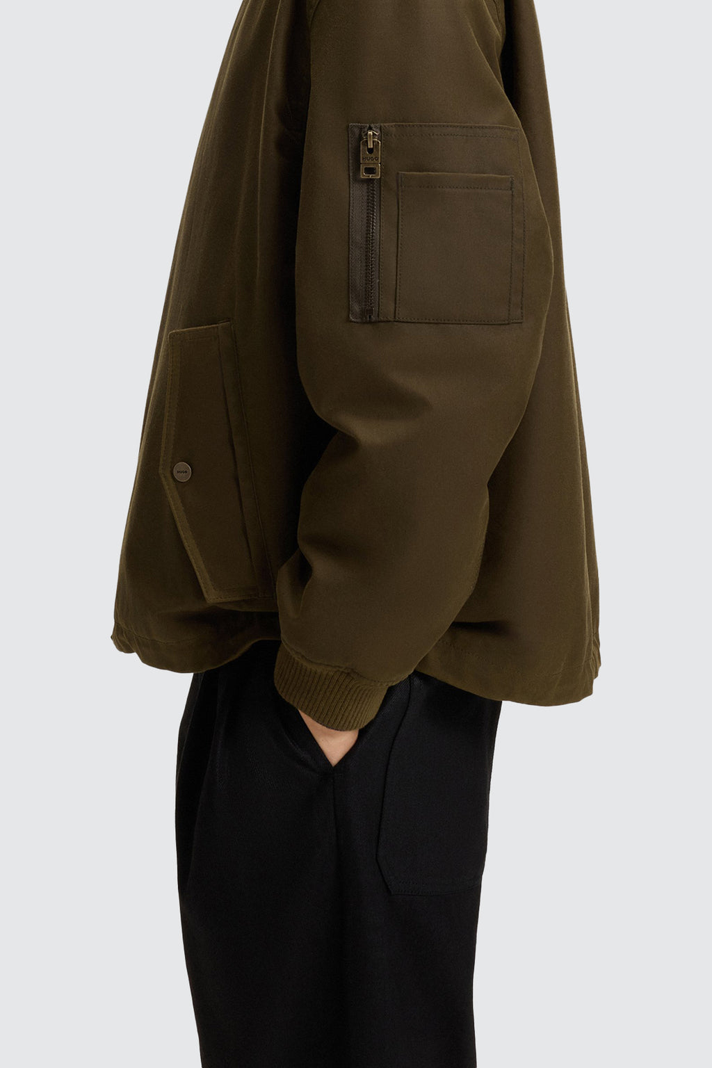 Hugo Boss Bazer Jacket Open Green