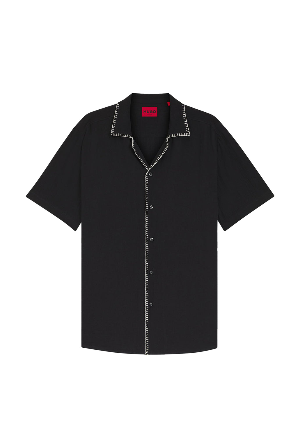Hugo Boss Ellino Relaxed Fit Shirt Black