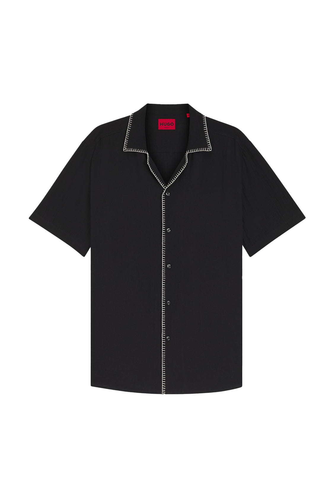 Hugo Boss Ellino Relaxed Fit Shirt Black