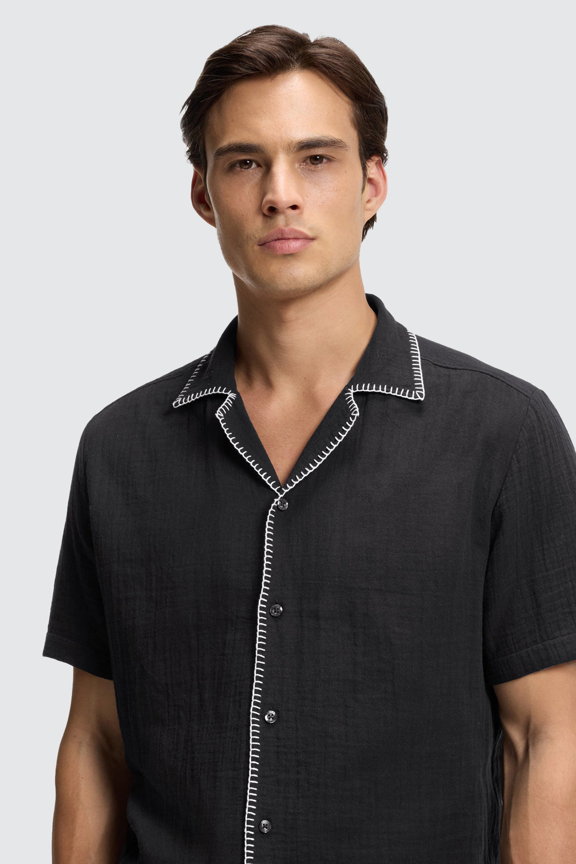 Hugo Boss Ellino Relaxed Fit Shirt Black